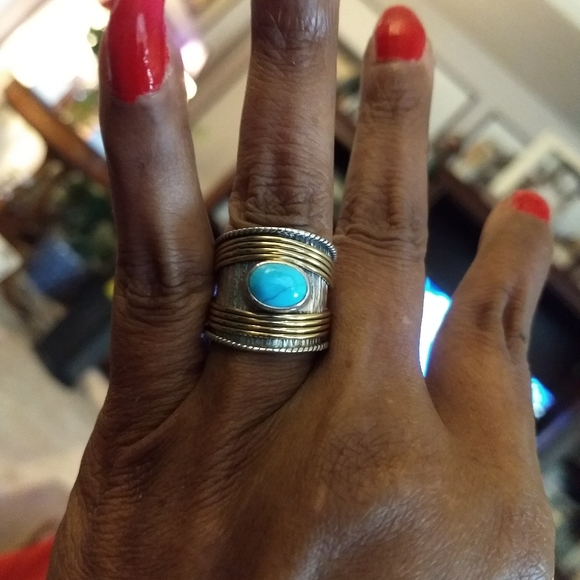 None Jewelry - Turquoise ring